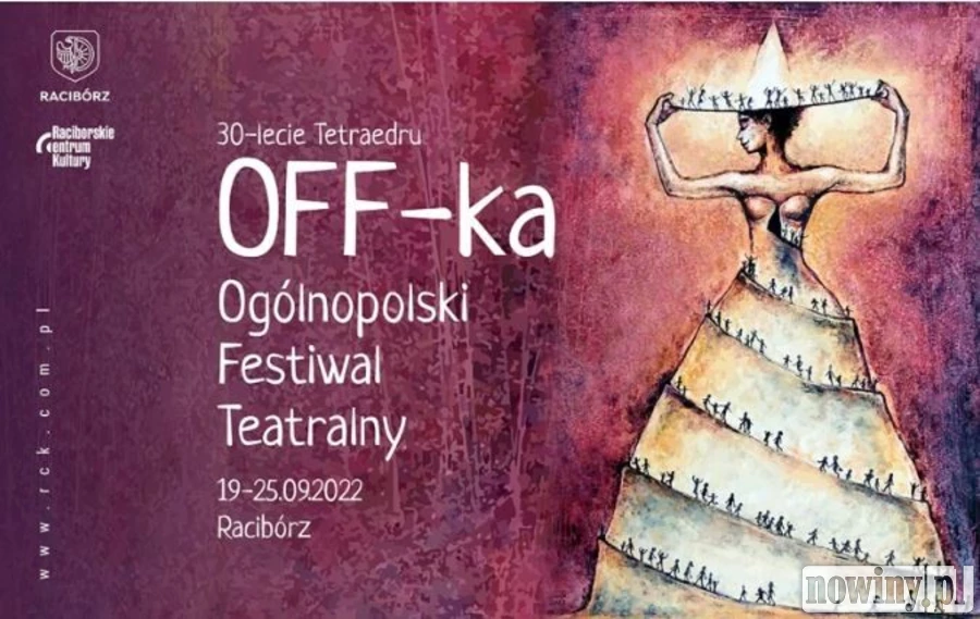 Zmiany w programie Festiwalu OFF-ka. W piątek na raciborskim rynku wystąpi Teatr JaSię