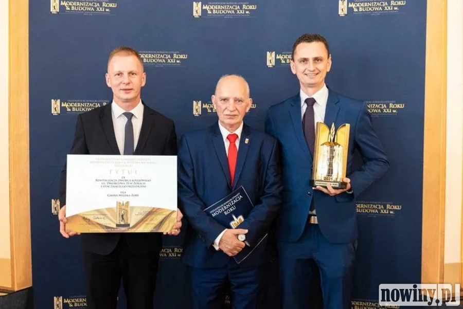 Żory wśród zwycięzców konkursu "Modernizacja Roku & Budowa XXI wieku"