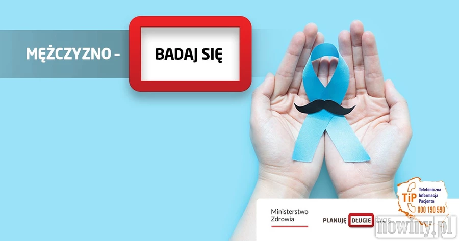 Mężczyzno – badaj się! Materiał informacyjny Ministerstwa Zdrowia