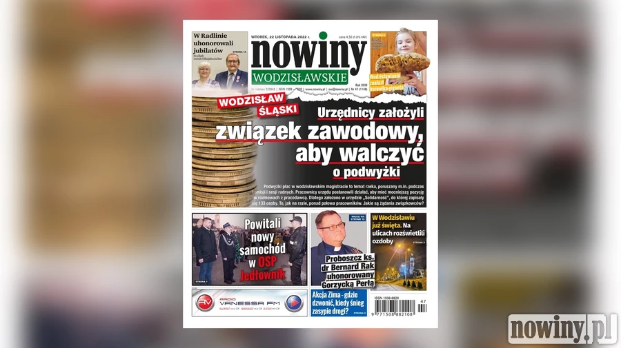 Nowiny Wodzisławskie o związku zawodowym w magistracie