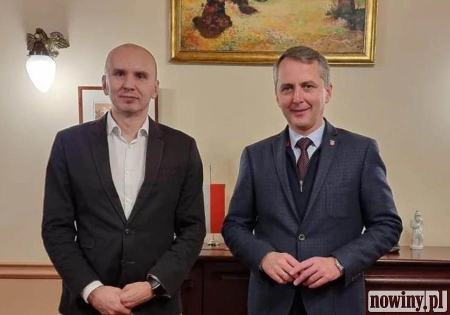 Prezydent Polowy spotkał się z prezesem RAFAKO i zapewnił o swoim wsparciu