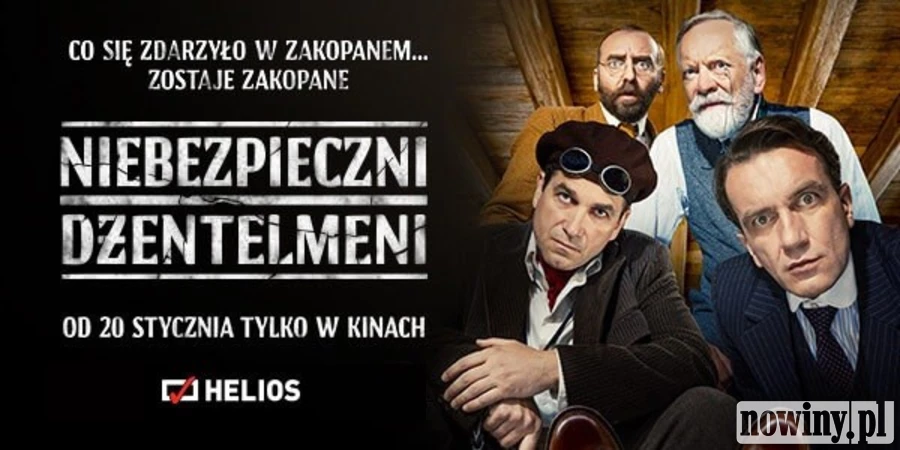 „Niebezpieczni Dżentelmeni” w kinach Helios