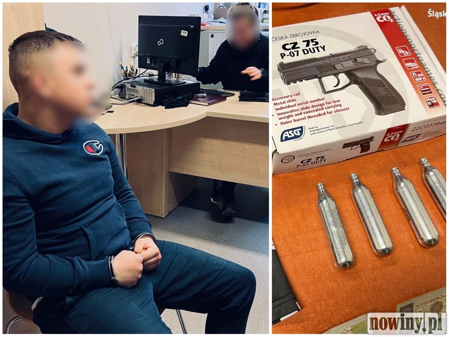 Śląski patrol: Strzelali do 15-latka z pistoletu na stalowe kulki