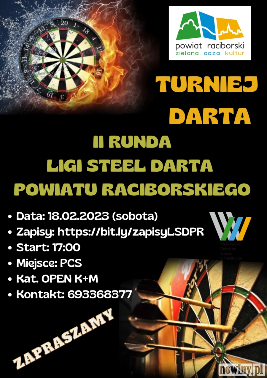 II runda Ligi Steel Darta Powiatu Raciborskiego