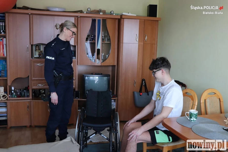 Śląski patrol: Po policyjnym pościgu odzyskano wózek inwalidzki