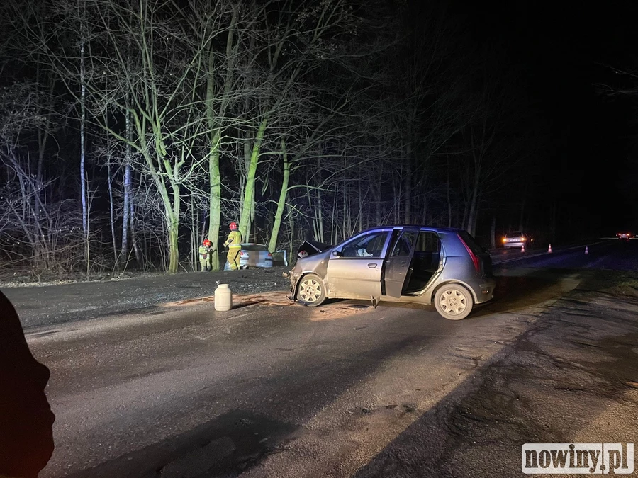 Wypadek na granicy Rydułtów i Rzuchowa. Samochodami podróżowało pięć osób [ZDJĘCIA]