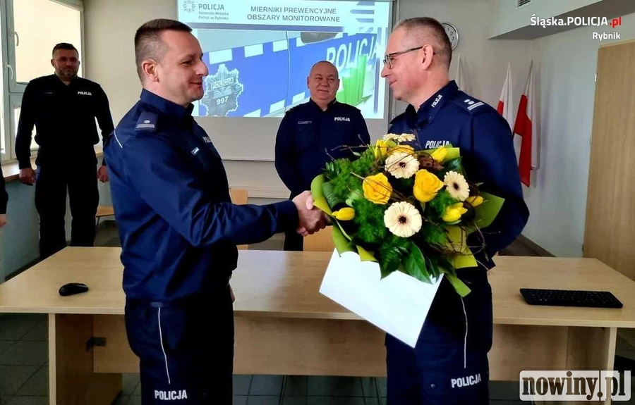 Pożegnanie komendanta Komisariatu Policji w Czerwionce-Leszczynach [ZDJĘCIA]