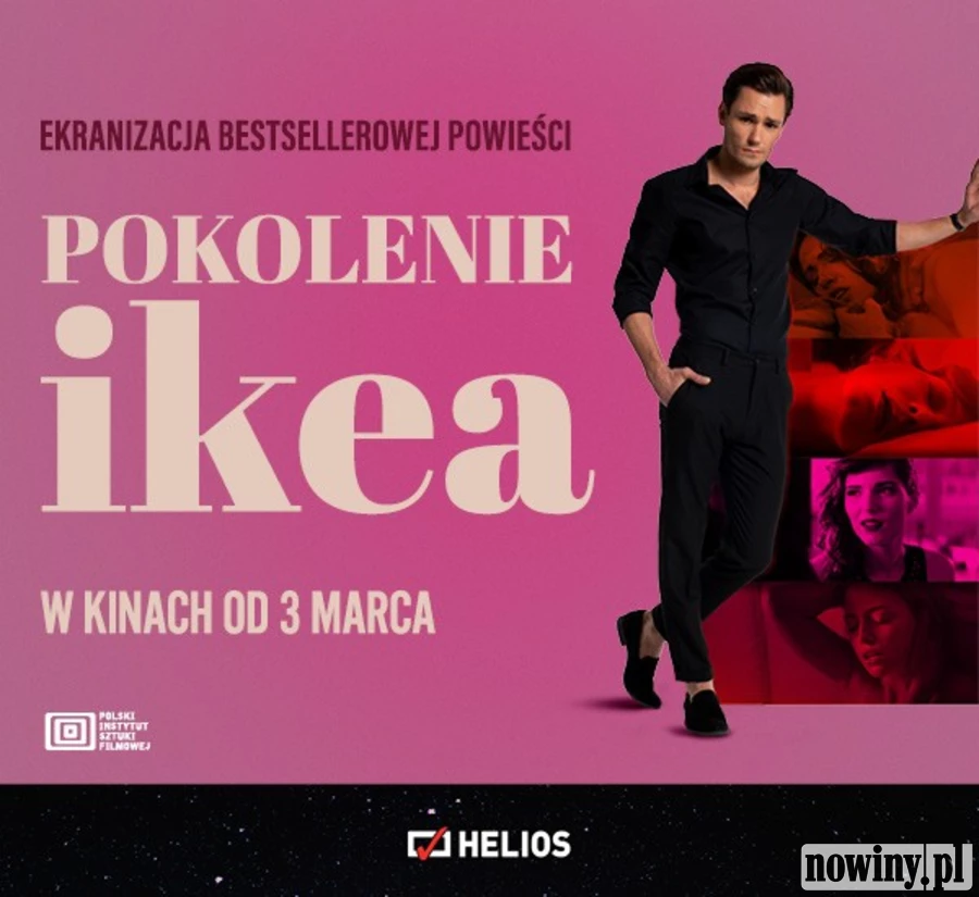 Premierowe seanse filmu „Pokolenie Ikea” na ekranach kin Helios!