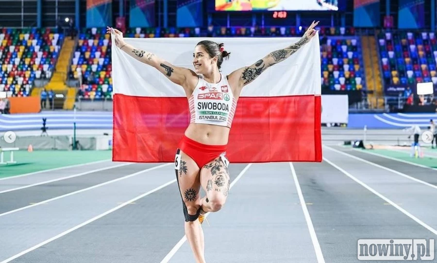 Ewa Swoboda ze srebrnym medalem Halowych Mistrzostw Europy Stambuł 2023