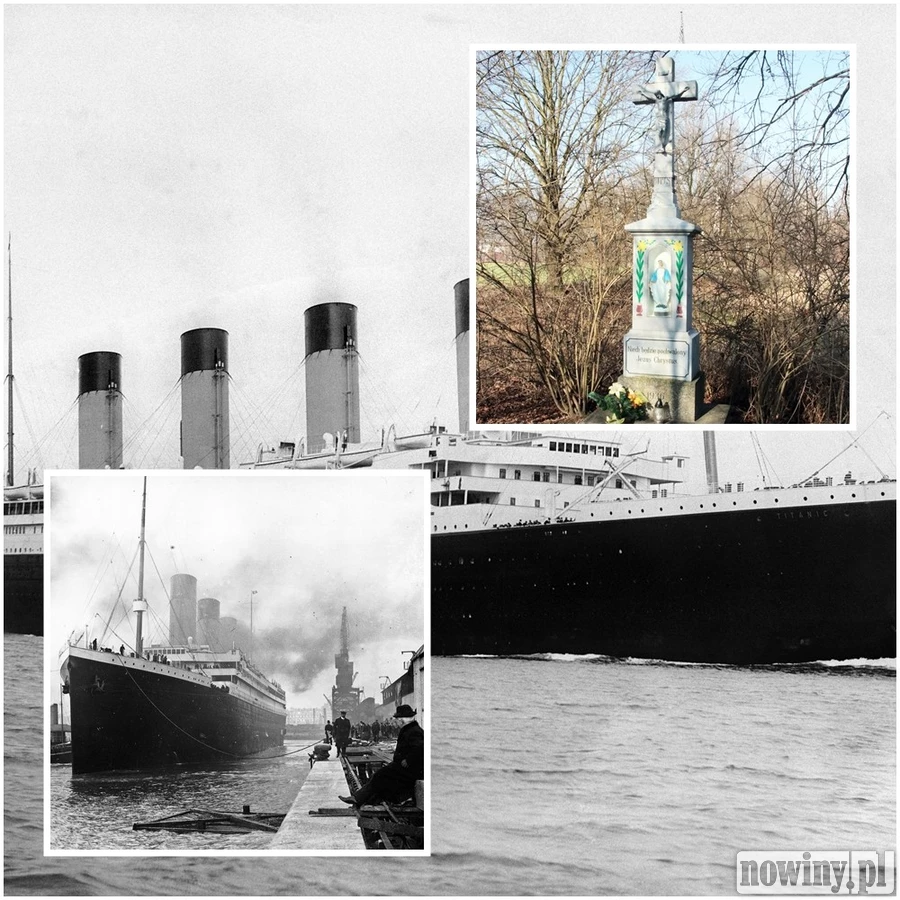 Mieszkaniec Kuźni Raciborskiej miał wypłynąć w dziewiczy rejs Titanicem, ale ostatecznie do tego nie doszło. Tajemnica krzyża przy Strażackiej