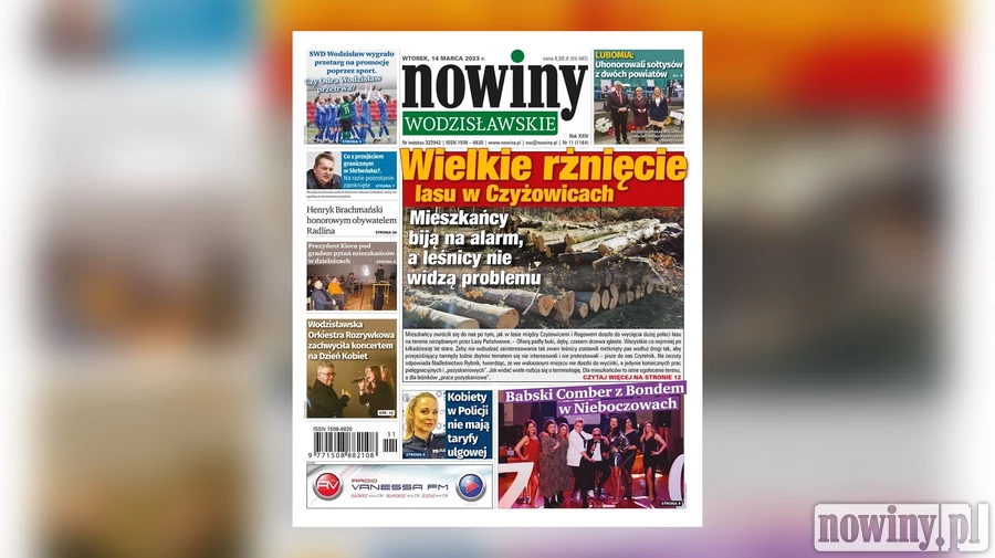 Nowiny Wodzisławskie piszą o wycince lasu w Czyżowicach