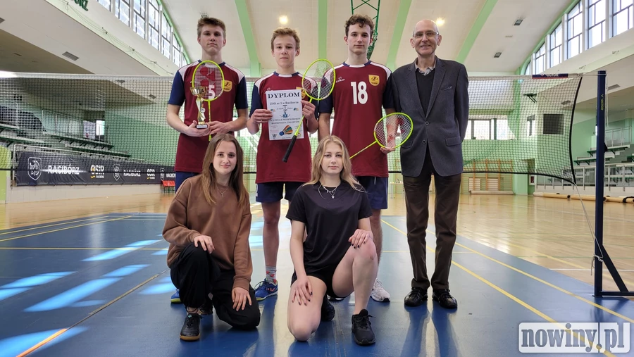 Zawodnicy ZSO nr 1 w Raciborzu awansowali do finału wojewódzkiego w badmintonie