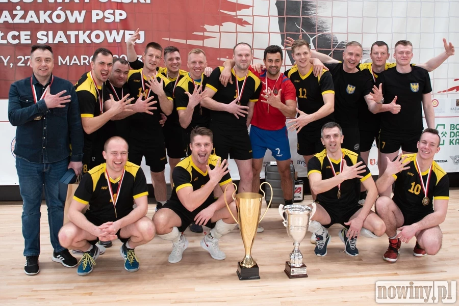 Raciborscy strażacy Musioł i Hyjek w ekipie mistrzów Polski 2023
