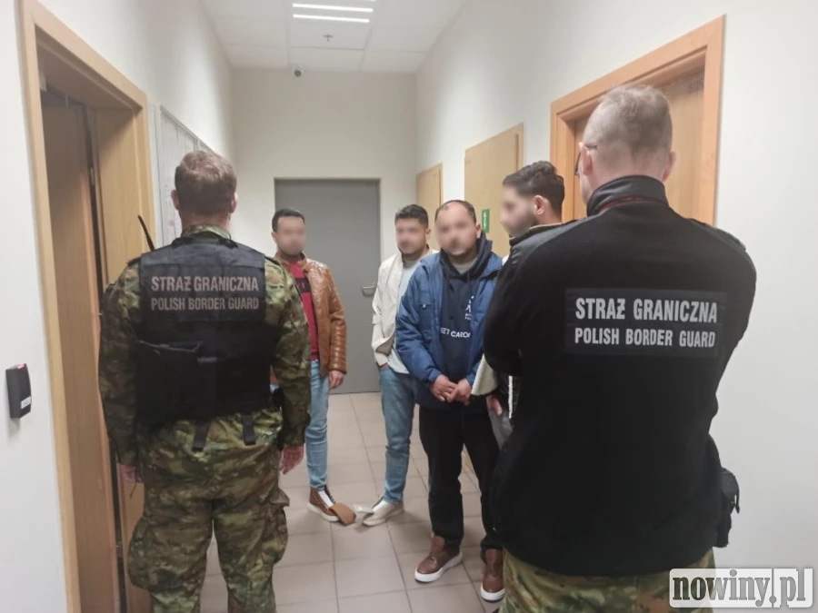 Nielegalnie dostali się do Polski. Obywatele Syrii, Iranu i Uzbekistanu zatrzymani przez straż graniczną