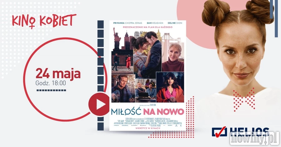 „Miłość na nowo” - Helios zaprasza na majowe Kino Kobiet!