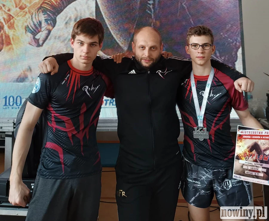 Michał Hołusza Wicemistrzem Polski najtwardszej formuły Kickboxingu K1