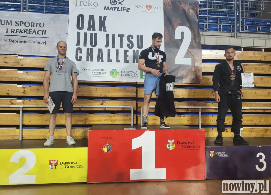 Krystian Stein z brązowym medalem na zawodach OAK Jiu-Jitsu Challenge 2
