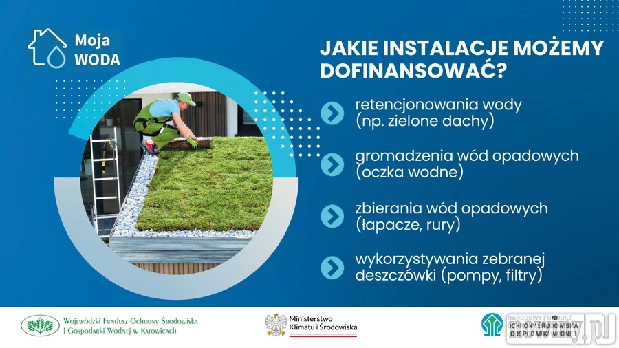 Sięgnij po dotację na przydomowe zbiorniki deszczówki