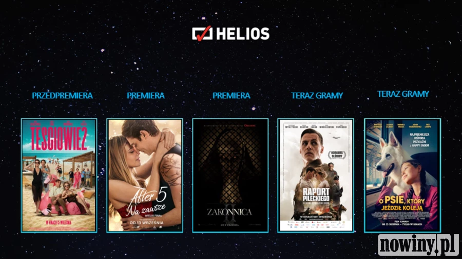 Moc wrześniowych premier w kinach Helios