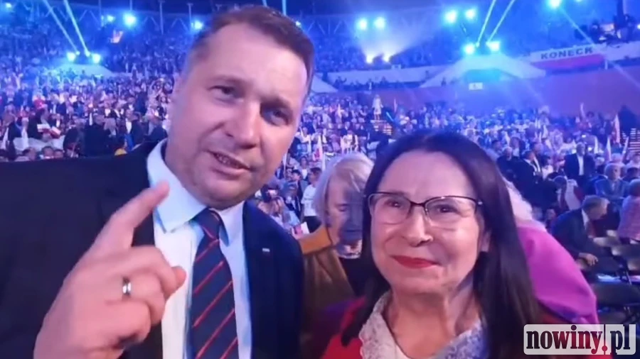 "Tereska to jest moja przyjaciółka". Minister Czarnek o "najlepszym kandydacie" w wyborach do Sejmu
