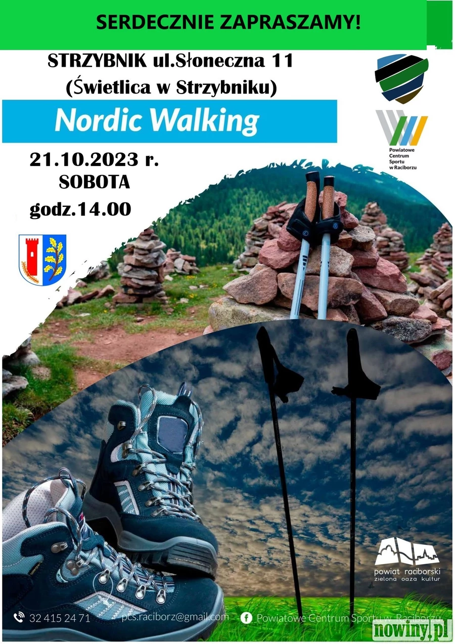 Zaproszenie na zajęcia Nordic Walking