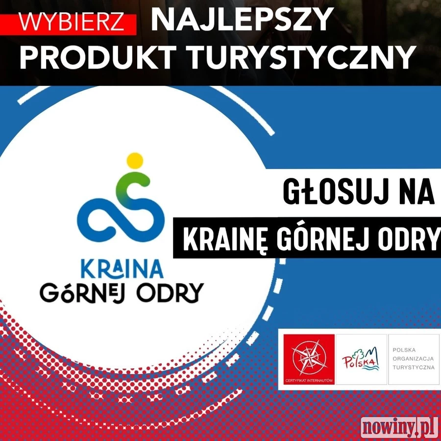 Głosuj na Krainę Górnej Odry - kandydata do Certyfikatu POT 2023 na Najlepszy Produkt Turystyczny