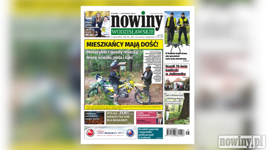 Crossowcy i quadowcy na celowniku. Nowiny Wodzisławskie o ryczącym problemie