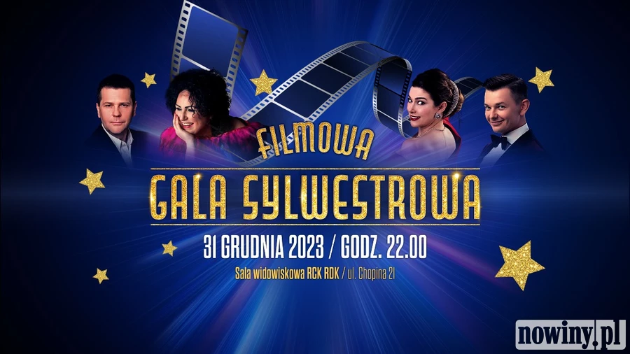 Filmowa Gala Sylwestrowa w Raciborskim Centrum Kultury
