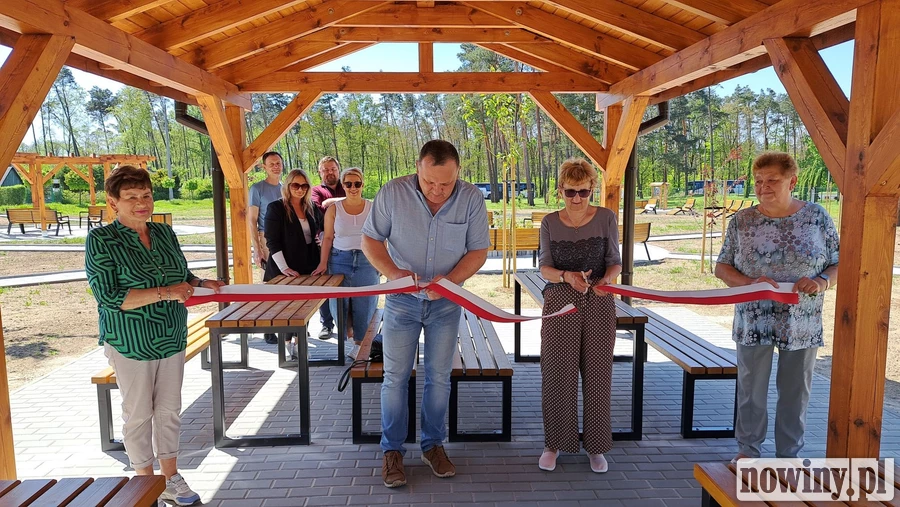 W Kuźni Raciborskiej powstał Eko Park. Mieszkańcy mogą już korzystać ze strefy relaksu