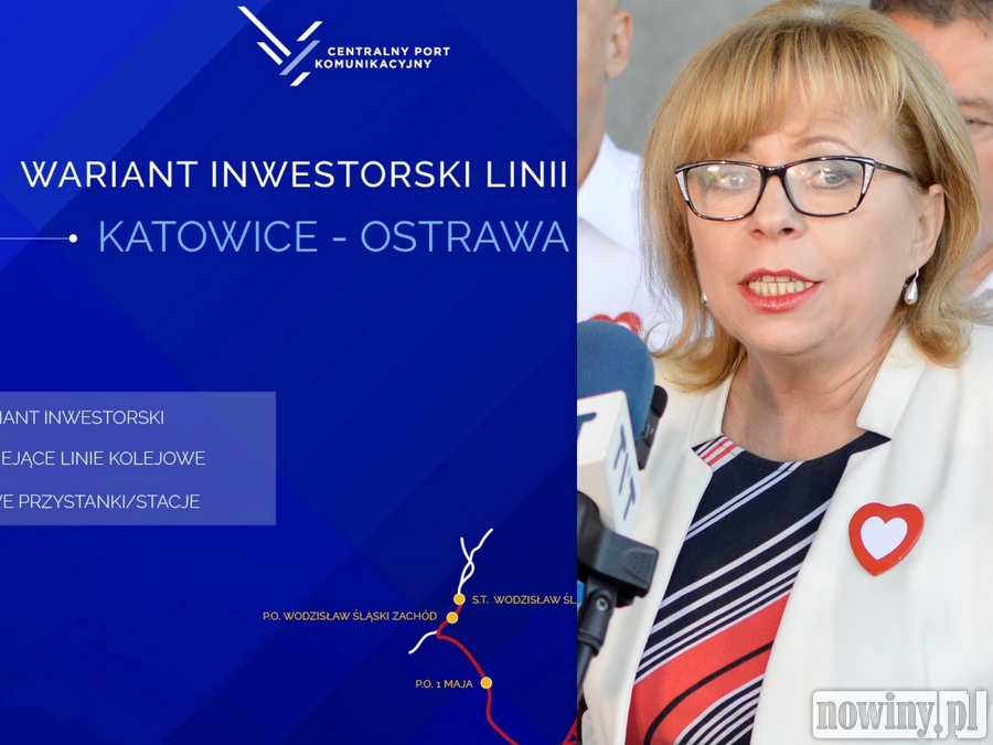 Przeciwnicy CPK na Śląsku mogą odetchnąć z ulgą. Na razie nie ma w planach inwestycyjnych niczego poza tzw. linią Y