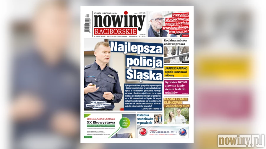 Nowiny Raciborskie piszą o najlepszej policji Śląska