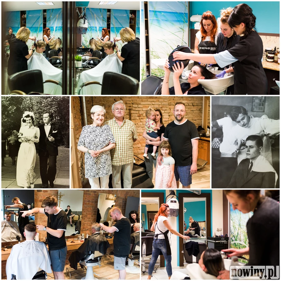 Potomkowie pionierów wodzisławskiego fryzjerstwa
