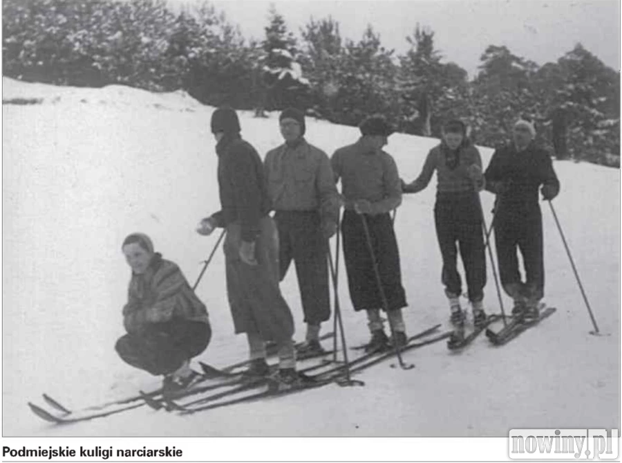 Rybnik w bieli. Gdy zimą po ulicach jeździło się na nartach