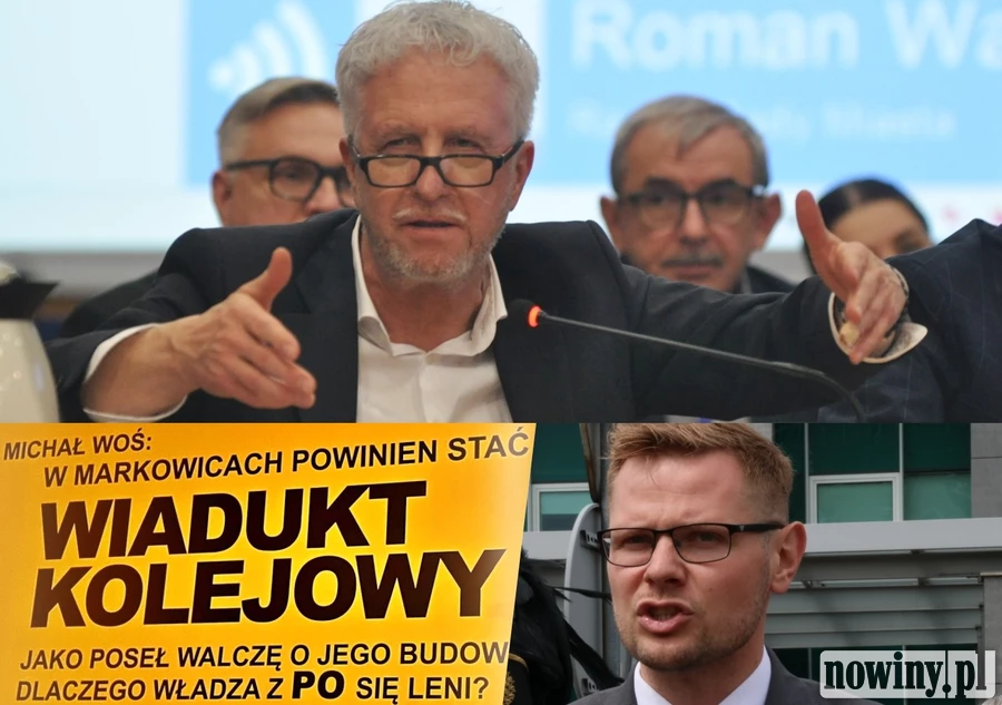 Michał Woś domaga się od władz wiaduktu w Markowicach. Prezydent Wojciechowicz: pisać każdy może