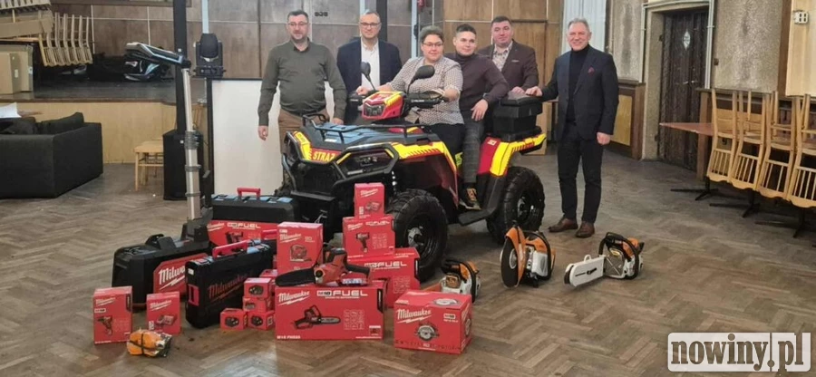 OSP Książenice doposażona w nowoczesny sprzęt ratowniczy