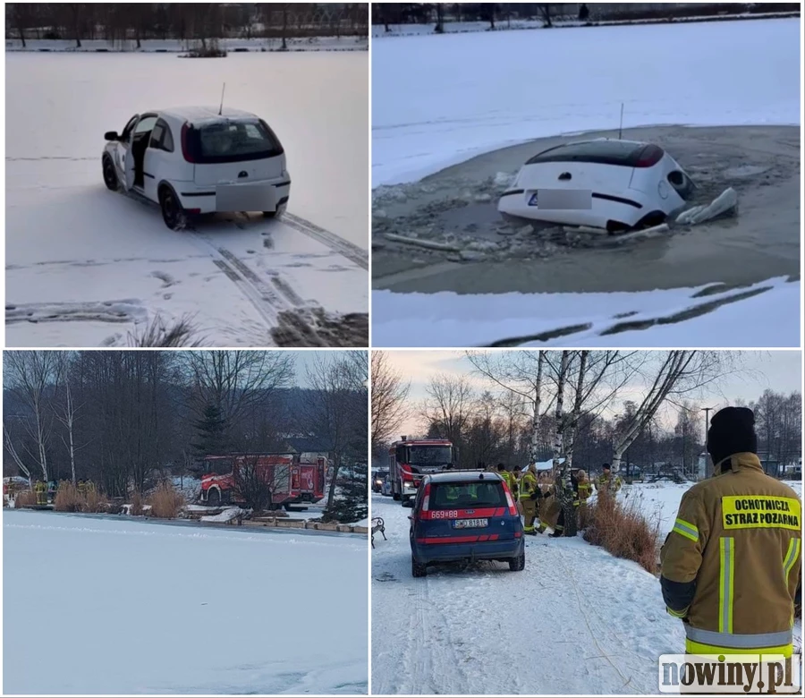 "Sytuacja wymknęła się spod kontroli". Nurkowie sprawdzą, czy ktoś jest w samochodzie. Sprawa trafi do sądu [WIDEO]