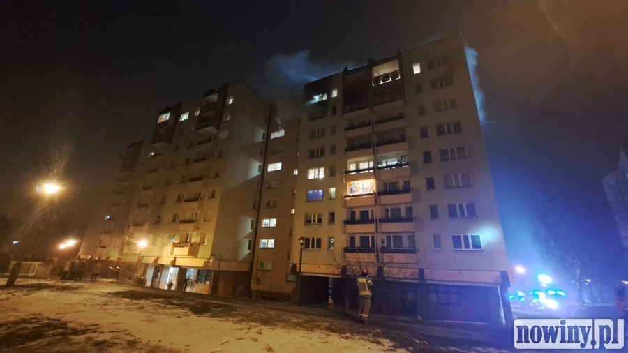 Biegły wskazał wstępną przyczynę pożaru. W płomieniach zginął człowiek