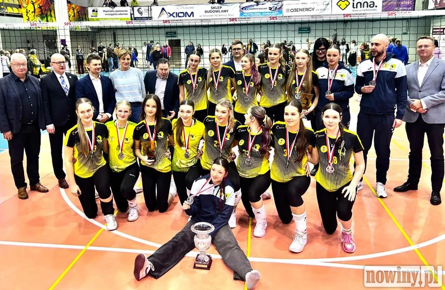 Jastrzębianki ze srebrnym medalem na Finałach Mistrzostw Województwa Juniorek