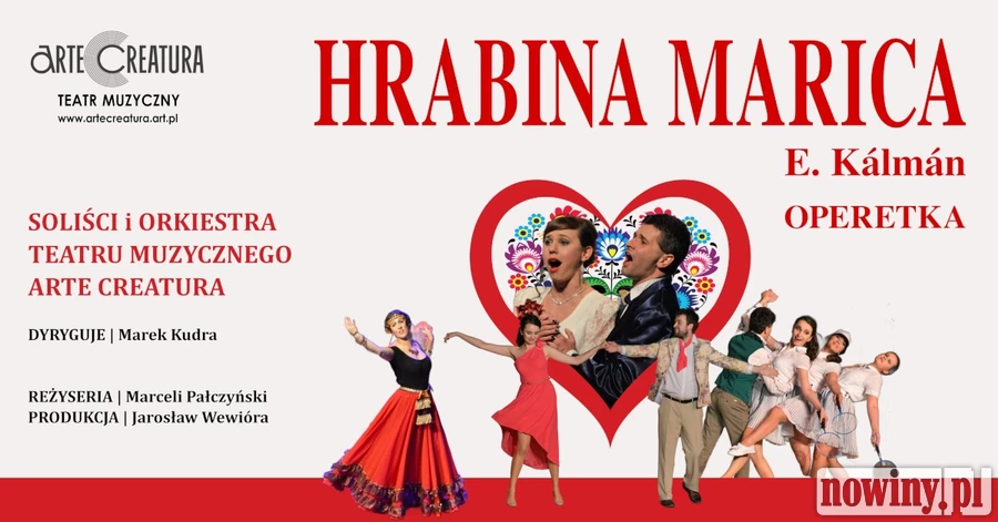 Operetka HRABINA MARICA E. Kálmána w Raciborzu już w najbliższą niedzielę!