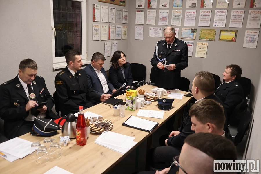 Służba i zaangażowanie - OSP w Sławikowie podsumowała rok i wybrała nowy zarząd [ZDJĘCIA]