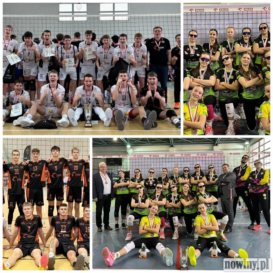Podwójny sukces młodych siatkarzy z Jastrzębia