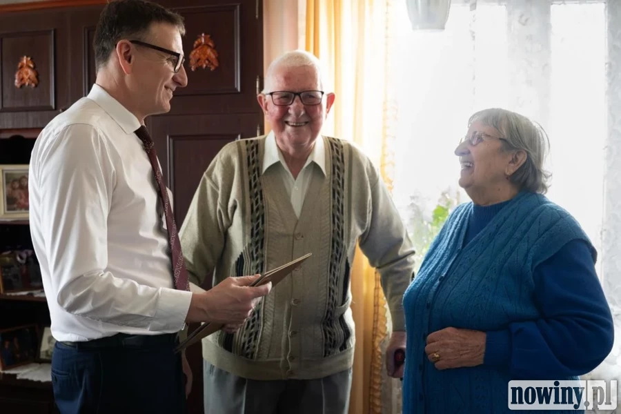 Państwo Jakubikowie z Jastrzębia-Zdroju świętują 70 lat małżeństwa. Cichych dni u nich praktycznie nie ma, pięć minut to rekord