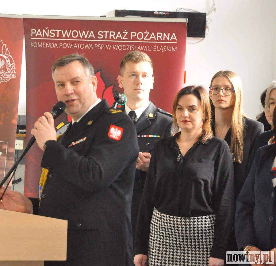 Rok 2025 w PSP Wodzisław Śląski - statystyki, sprzęt i nowe ślubowania [ZDJĘCIA]