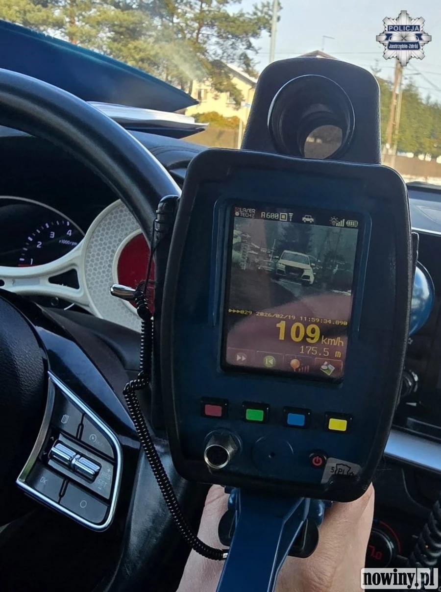 Jechał ponad dwukrotnie szybciej niż pozwalają przepisy