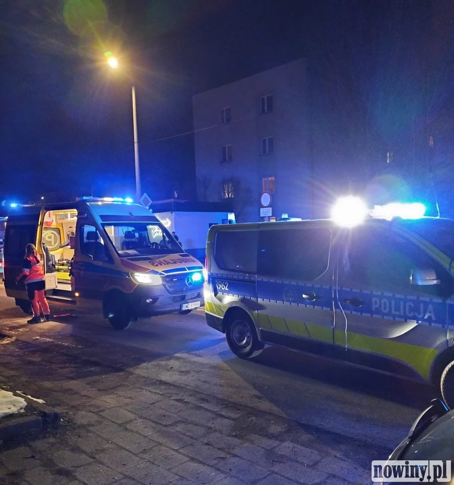 Potrącenie na przejściu dla pieszych na Osiedlu 1 Maja w Wodzisławiu Śląskim