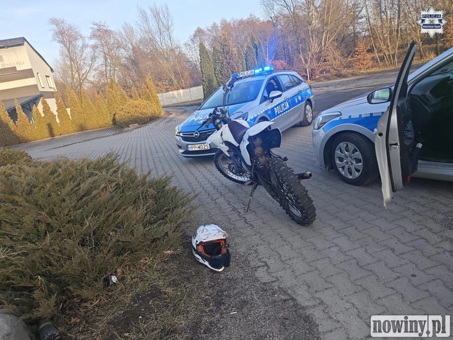 Kierowca crossa zatrzymany w Syryni stanie przed sądem. Kara może wynieść choćby 30 tys. złotych