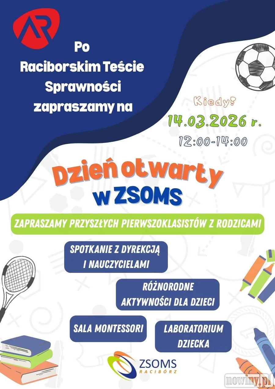Dni Otwarte w ZSOMS Racibórz. Klasy mundurowe oraz dla sportowców, przyszłych mistrzów