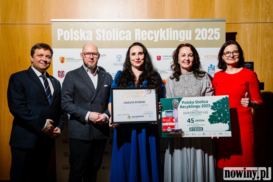 Rybnik nagrodzony za edukację ekologiczną. Miasto wyróżnione w programie Polska Stolica Recyklingu