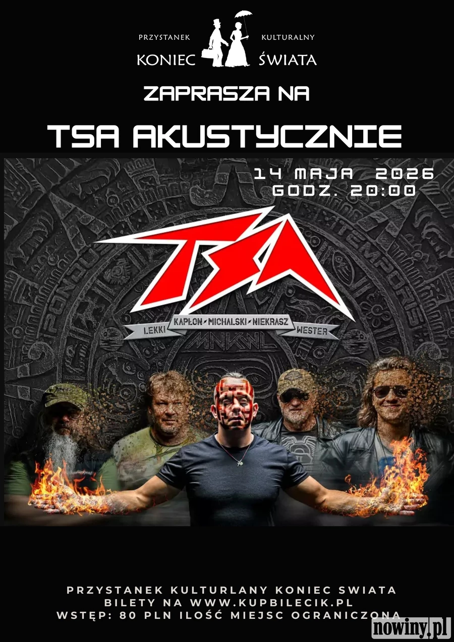 TSA akustycznie na Końcu Świata w Raciborzu [ZAPOWIEDŹ]