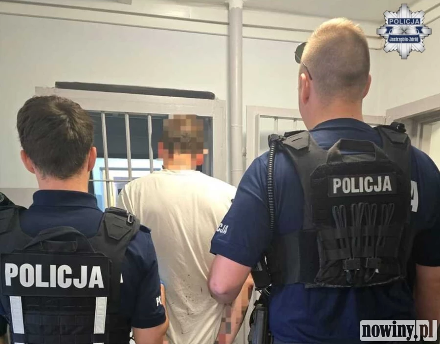 Zadał partnerce cios tasakiem. Kobieta z raną głowy przyszła na komendę w Jastrzębiu-Zdroju